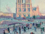 Puzzle en Bois Découpé à la Main - Maximilien Luce - Notre Dame