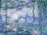 Puzzle en Bois Découpé à la Main - Claude Monet : Nymphéas