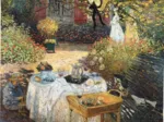 Puzzle en Bois Découpé à la Main - Claude Monet - Le Déjeuner