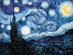 Puzzle en Bois Découpé à la Main - Van Gogh : Nuit Étoilée