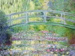 Puzzle en Bois Découpé à la Main - Monet : Le Pont Japonnais
