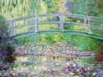 Puzzle en Bois Découpé à la Main - Monet : Le Pont Japonnais