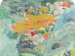 Puzzle en Bois Découpé à la Main - Bonnard - Vue Du Cannet
