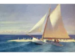 Puzzle en Bois Découpé à la Main - Hopper : Le Bateau À Voiles