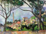 Puzzle en Bois Découpé à la Main - Cézanne Paul : Vue Sur L'Estaque