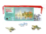 Puzzle en Bois Découpé à la Main - Claude Monet - Régates À Argenteuil