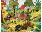 Puzzle en Bois Découpé à la Main - Alain Thomas - Paysage Oriental Au Tigre