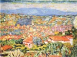 Puzzle en Bois Découpé à la Main - Pierre Bonnard - Vue Du Cannet, 1942