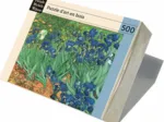 Puzzle en Bois Découpé à la Main - Van Gogh : Les Iris