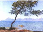 Puzzle en Bois Découpé à la Main - Claude Monet - Cap D'Antibes