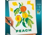 Peinture au Numéro - CréArt - Peach