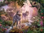 La Famille Des Loups En Été