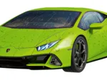 Puzzle 3D - Lamborghini Huracán EVO - Verde