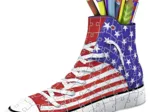 Puzzle 3D - Pot à Crayons - Sneaker American