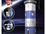 3D Puzzle mit LED-Beleuchtung - Leuchtturm bei Nacht