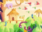 2 Puzzles - Puzzle & Play - Aventures dans la Jungle