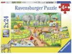 2 Puzzles - Un Jour au Zoo