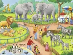 2 Puzzles - Un Jour au Zoo