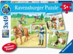 3 Puzzles - Un Jour au Centre Equestre