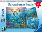 3 Puzzles - Animaux des Océans