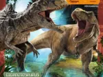 3 Puzzles 49 Pièces - T-Rex Jurassic World 3