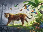 Puzzle en bois - Tigre dans la Jungle