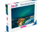 Lumières du Nord, Tromsø, Norvège (Puzzle Highlight, Scandinavian)