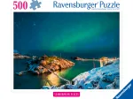 Lumières du Nord, Tromsø, Norvège (Puzzle Highlight, Scandinavian)