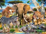 Les bébés de la savane