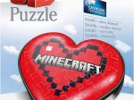 Puzzle 3D - Boite Coeur - Minecraft