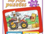 3 Puzzles - My First Puzzle - Tracteur, Pelleteuse, Camion Benne