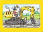 3 Puzzles - My First Puzzle - Tracteur, Pelleteuse, Camion Benne