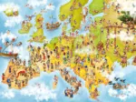 Cartoon Collection - Carte de l'Europe