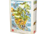 Cartoon Collection - Carte des USA