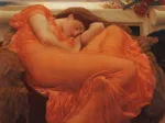 Frederic Leighton - Flaming June - Détail