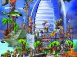 Cartoon Collection - Construction du Burj Al Arab