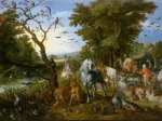 Brueghel Pieter - Entrée des Animaux dans l'Arche de Noé