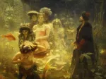 Ilia Répine : Sadko dans le Royaume Subaquatique, 1876