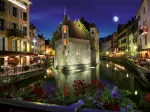 Paysages nocturnes - France : Annecy