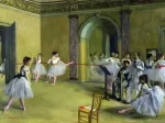 Edgar Degas - Foyer de la Danse à l'Opéra de la Rue Le Peletier