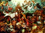 Brueghel Pieter : La Chute des Anges Rebelles, 1562