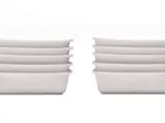 10 Boîtes de Tri Blanches - 17.8 cm x 13.3 cm