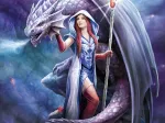 Anne Stokes - Mage Dragon