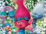 Glitter Puzzle - Trolls