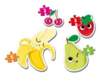 My First Puzzle - Fruits (4 Puzzles)