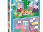 2 puzzles - Peppa Pig Supercolor Pig