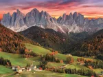 Val Di Funes, Italie