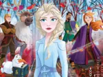 La Reine des Neige 2 - 4 Puzzles (20/60/100/180 Pièces)