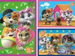 3 Puzzles - 44 Cats (3x48)