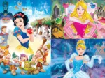 3 Puzzles - Disney Princess